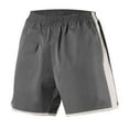 thumbnail image 1 of Fashion YLSDY Mens Gym Workout Short Athletic Running Short Lightweight Quick Dry Beach Shorts Weightlifting Shorts with Pockets Gray XL, 1 of 2