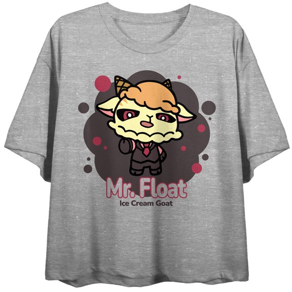 Rollcake Dreamery Mr. Float Ice Cream Goat Graphic Tee Women-Small