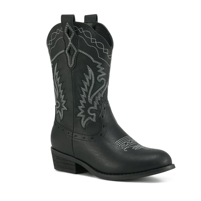 Toddler Cowgirl Boots Rollda Kids Cowboy Boots Western Style Zip