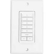 Rollease Automate Five Channel Paradigm Flush Wall Switch or Remote Control - MTRF-WS5-FLUSH