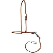 Rolled Argentina Cow Leather Adjustable Leather Noseband Tie Down