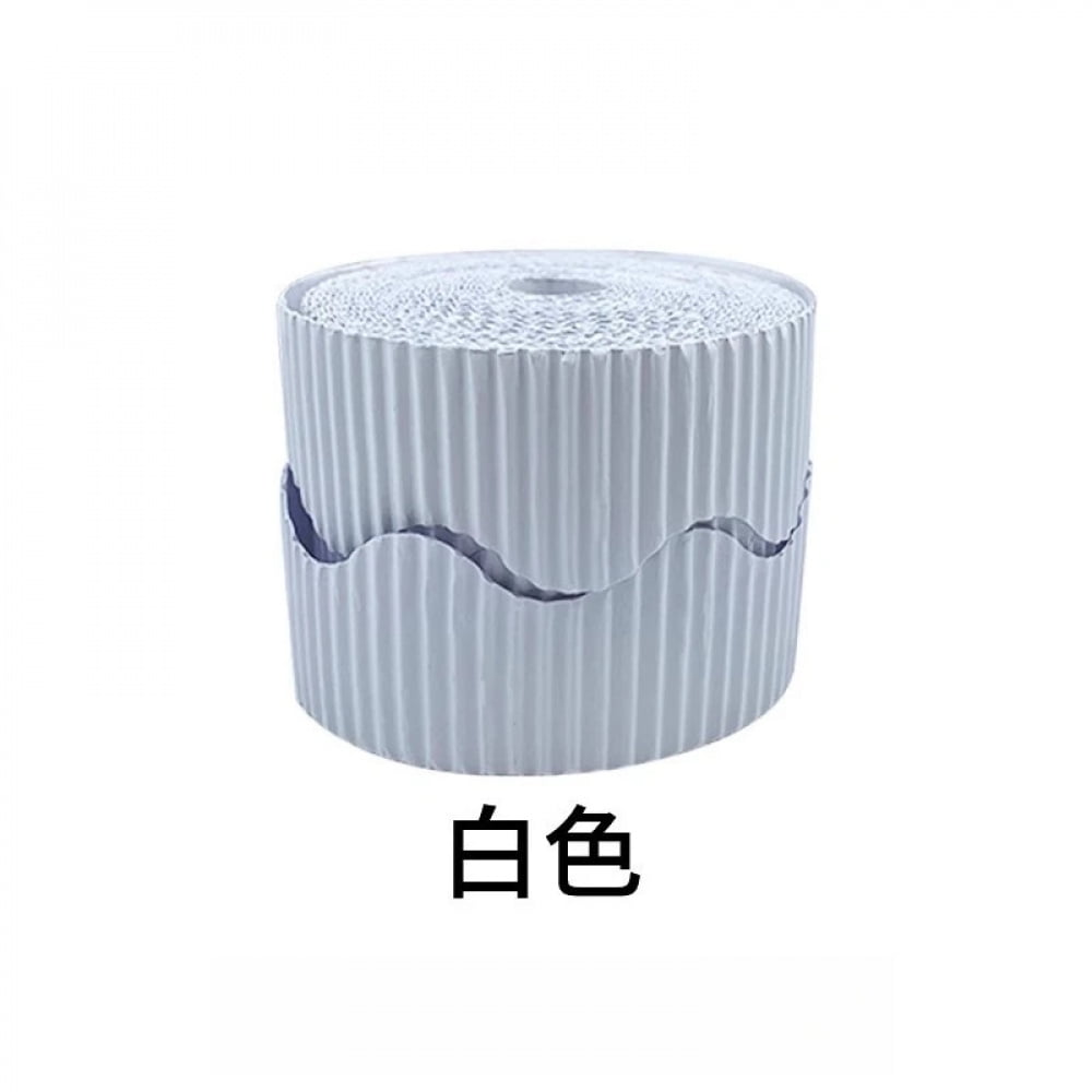 Rolled Corrugated Border Paper 10cm Wavy Lace Paper Kindergarten ...