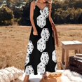thumbnail image 1 of Rolled Dice Sleeveless Dress elegant party dresses for women dress for women, 1 of 6