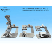 Rolled Hemmer Foot 1/2" , 3/4" , 1" For Bernina New Style ARTISTA ACTIVA