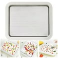 thumbnail image 1 of Rolled Ice Cream Maker Kit, 26*21CM At-Home Rolled Ice Cream Maker, Instant Ice Cream Maker, DIY Rolled Ice Cream Tray, Stainless Steel Instant Freeze Plate for Rolled Ice Cream, Frozen Yogurt, 1 of 7