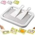 thumbnail image 1 of Rolled Ice Cream Maker Kit, At-Home Rolled Ice Cream Maker with 2 Scrapers, Homemade Ice Cream Machine(3 Colors), 1 of 5