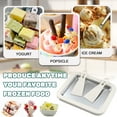 thumbnail image 1 of Rolled Ice Cream Maker Non-Electric Ice Cream Roll Maker Machine Diy Yogurt & Sashimi Dessert Maker With Fast Freezing Coolant, Universal Stir-Fry Capability For Classic, 1 of 6