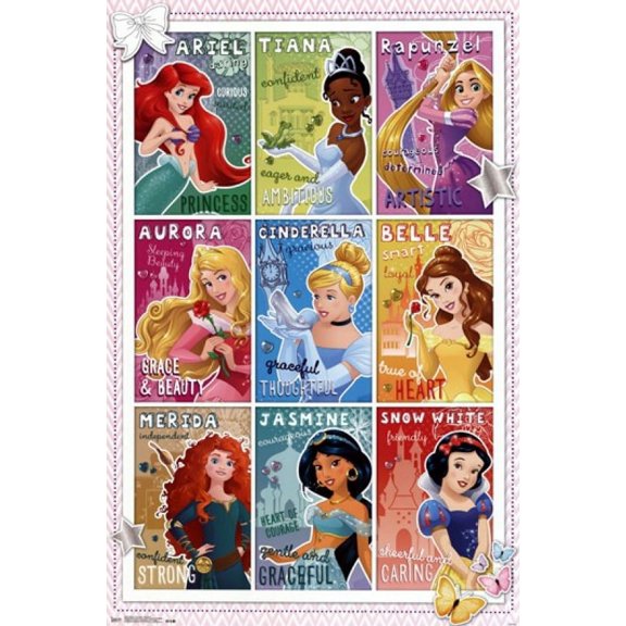 Disney Princess - Grid 2014 Poster Print (24 x 36)