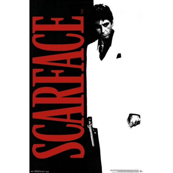Rolled Poster Scarface Classic 22" x 34" Framed Poster