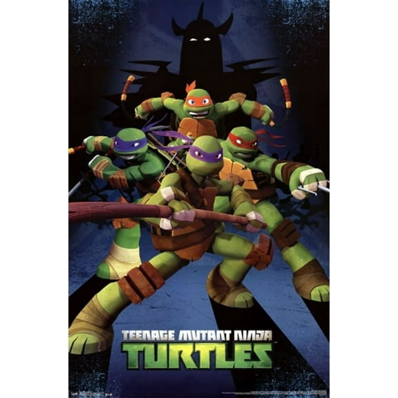Rolled Poster Teenage Mutant Ninja Turtles Assemble 22” x 34” Posters