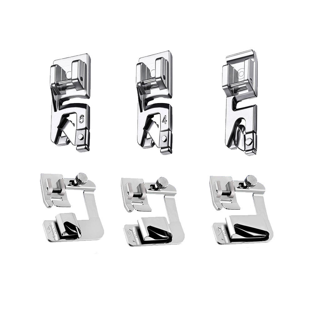 Rolled Presser Foot Bias Tape Binder Roller Hemmer Feet Dedicated Sewing Machine