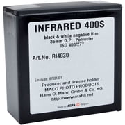 Rollei Infrared 400 Black and White Negative Film 35mm Roll Film, 100 Roll