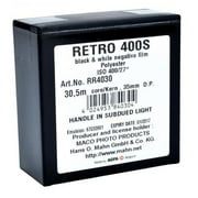 Rollei Retro 400S Black and White Negative Film 35mm Roll Film, 100 Roll