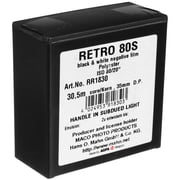 Rollei Retro 80S Black and White Negative Film 35mm Roll Film, 100' Roll