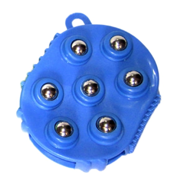 Roller Ball Glove Massager, Handheld Body Lymphatic Massage Tool Gua Sha Fascia Muscle Release Massager for Back Leg