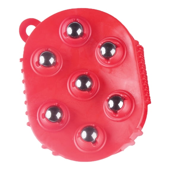 Roller Ball Glove Massager, Handheld Body Lymphatic Massage Tool Gua Sha Fascia Muscle Release Massager for Back Leg