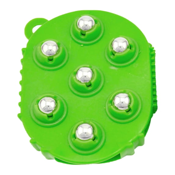 Roller Ball Glove Massager, Handheld Body Lymphatic Massage Tool Gua Sha Fascia Muscle Release Massager for Back Leg