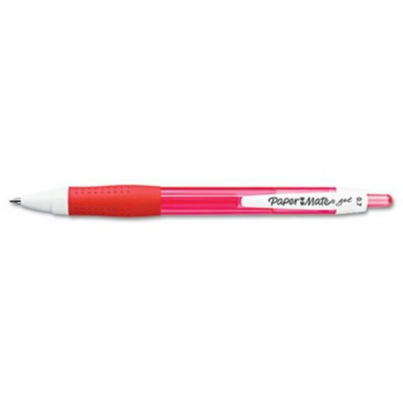 Roller Ball Retractable Gel Pen Red Ink Medium Dz