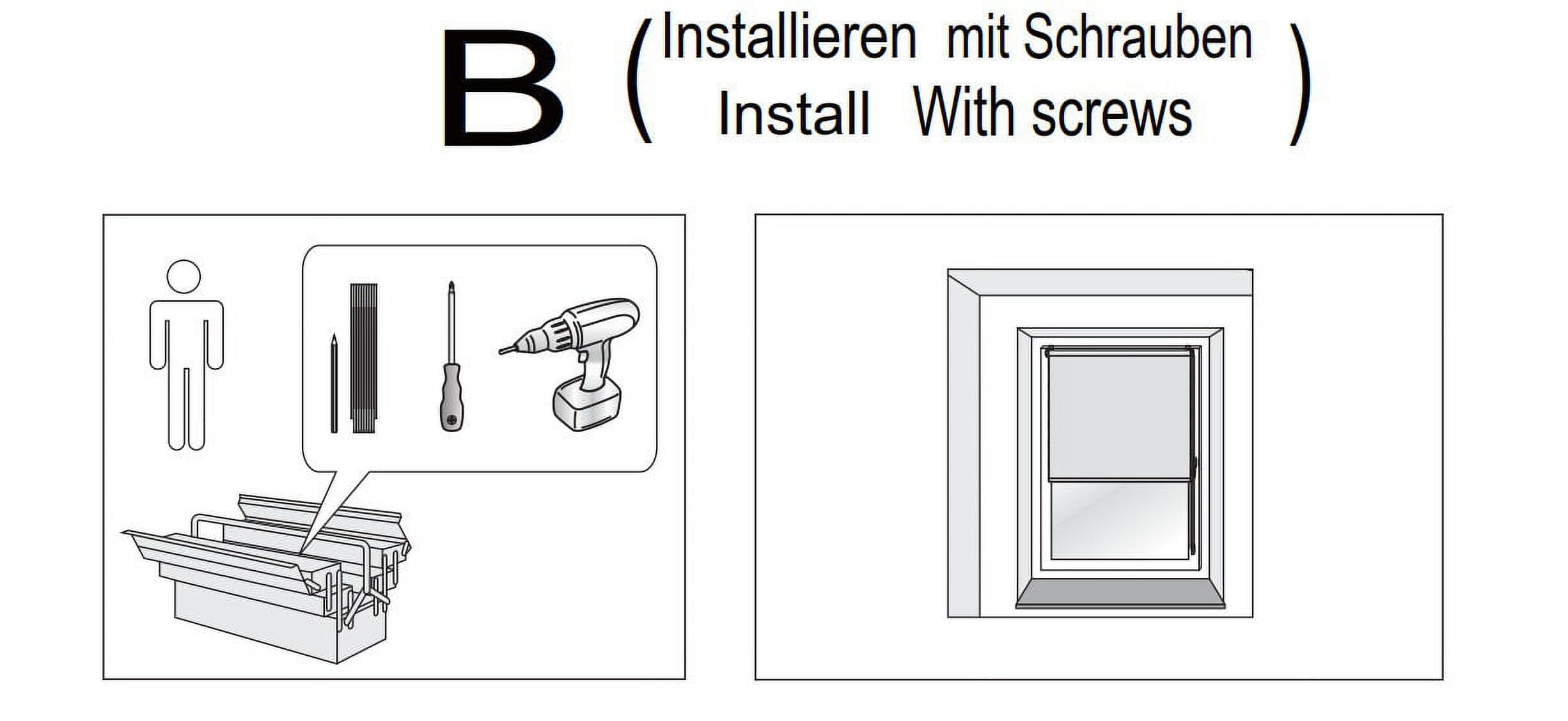 Roller Blind Fitting Kit For 25Mm TubeBlind Spares Chain Tube Brackets
