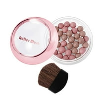 Roller Blush - Ball Blush - Blush Cream | Lightweight Roller Ball | Face Makeup For Under Eye Brightening Cheek Sculpting Highlighting Contouring Special Occasions, Stage And Evening Makeup