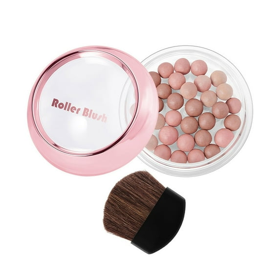 Roller Blush - Ball Blush - Blush Cream | Lightweight Roller Ball | Face Makeup For Under Eye Brightening Cheek Sculpting Highlighting Contouring Special Occasions, Stage And Evening Makeup