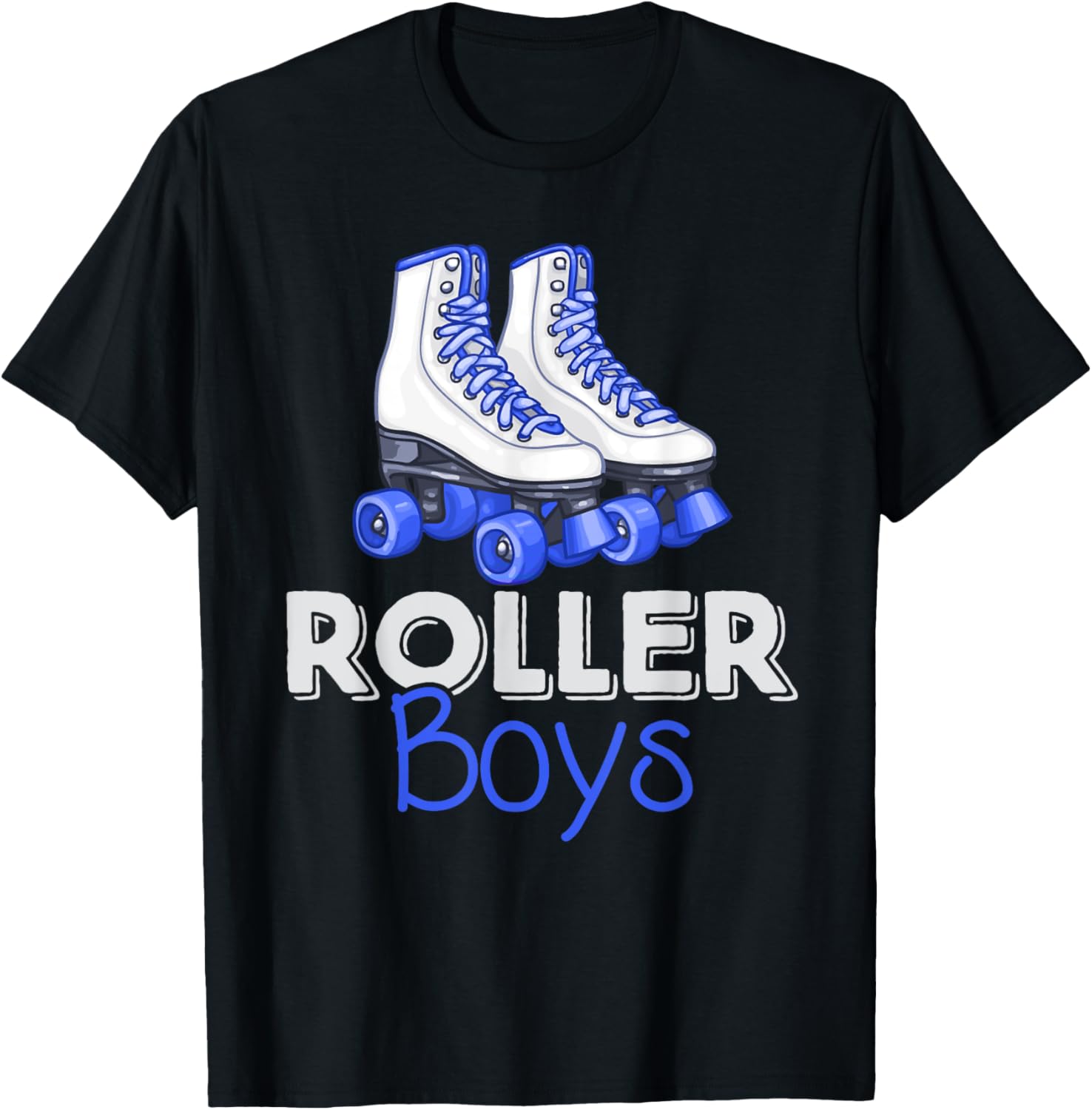 Roller Boys Roller Skates T Shirt Ice Skating Gift TShirt