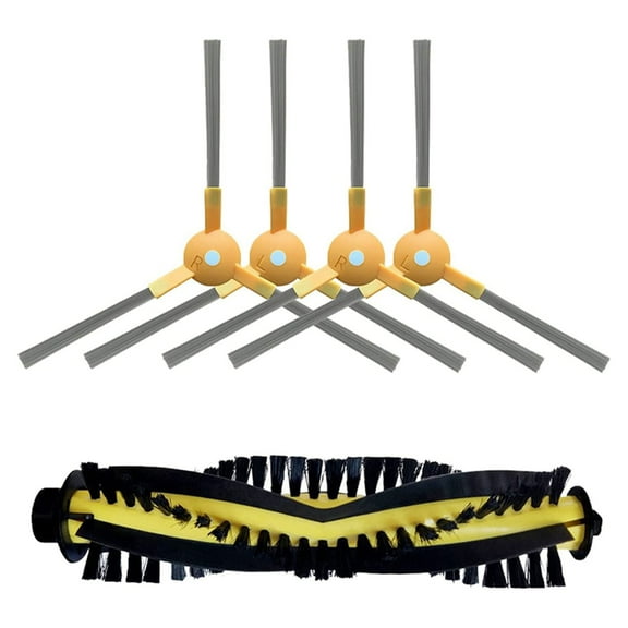 Roller Brush Compatible for S6 X500 X520 X600 Floor Cleaners Cleaning Main+Side Brush Sweeper Cleaner Accessories