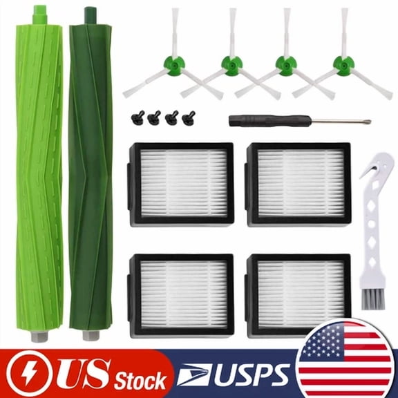 Roller Brush Filter Parts For Irobot Roomba I3 I7 I7+ Plus I8 E5 E6 Vacuum