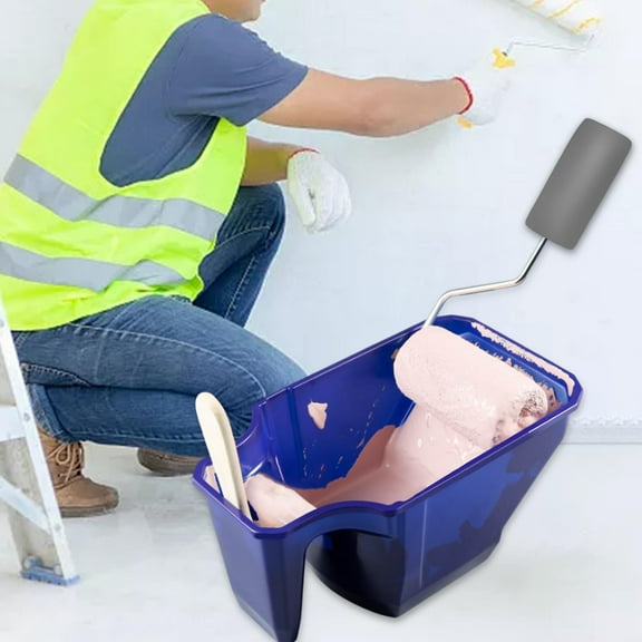 Roller Brush Holder Reusable Paint Cup for Household Wall Home Wall Painting