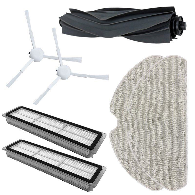 Roller Brush Sweeping Robot Side Brushes Robot Vacuum Accessories ABS for D10S Sweeping Robot