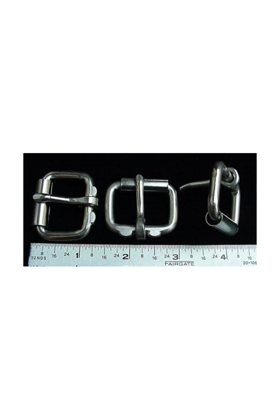 Roller Buckles 1" Heavy Duty Nickel Finish 16 Pcs
