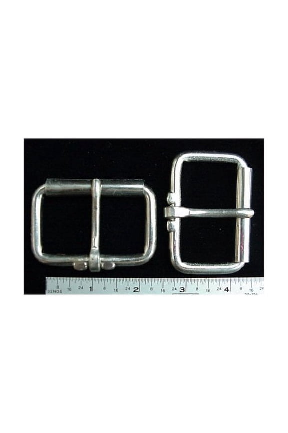 Roller Buckles 2" Heavy Duty Nickel Finish 10 Pcs