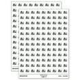 thumbnail image 1 of Roller Coaster Amusement Park 200+ Round Stickers - White - Matte Finish - 0.50" Size, 1 of 3