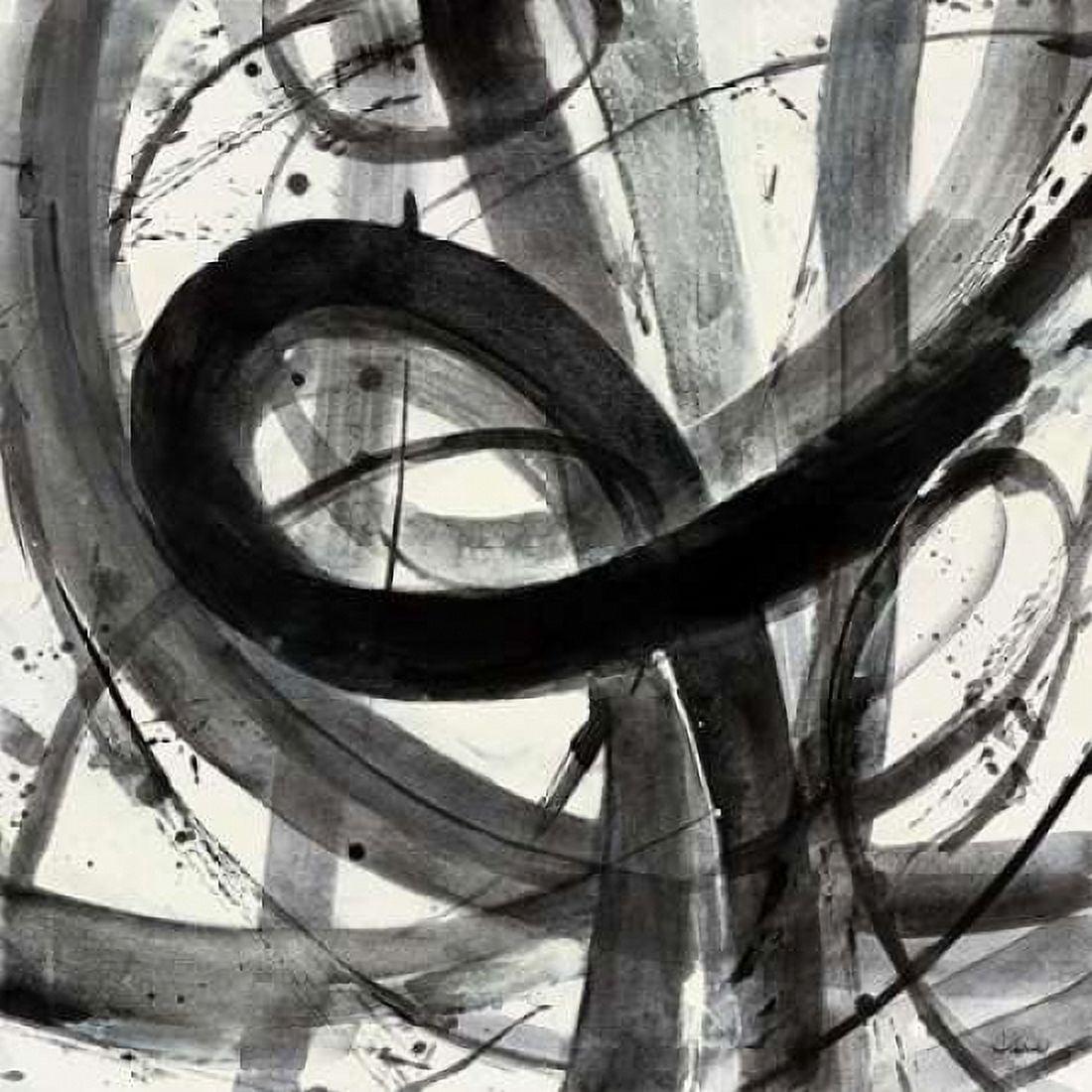 Roller Coaster I on White Canvas Art - Albena Hristova (24 x 24)