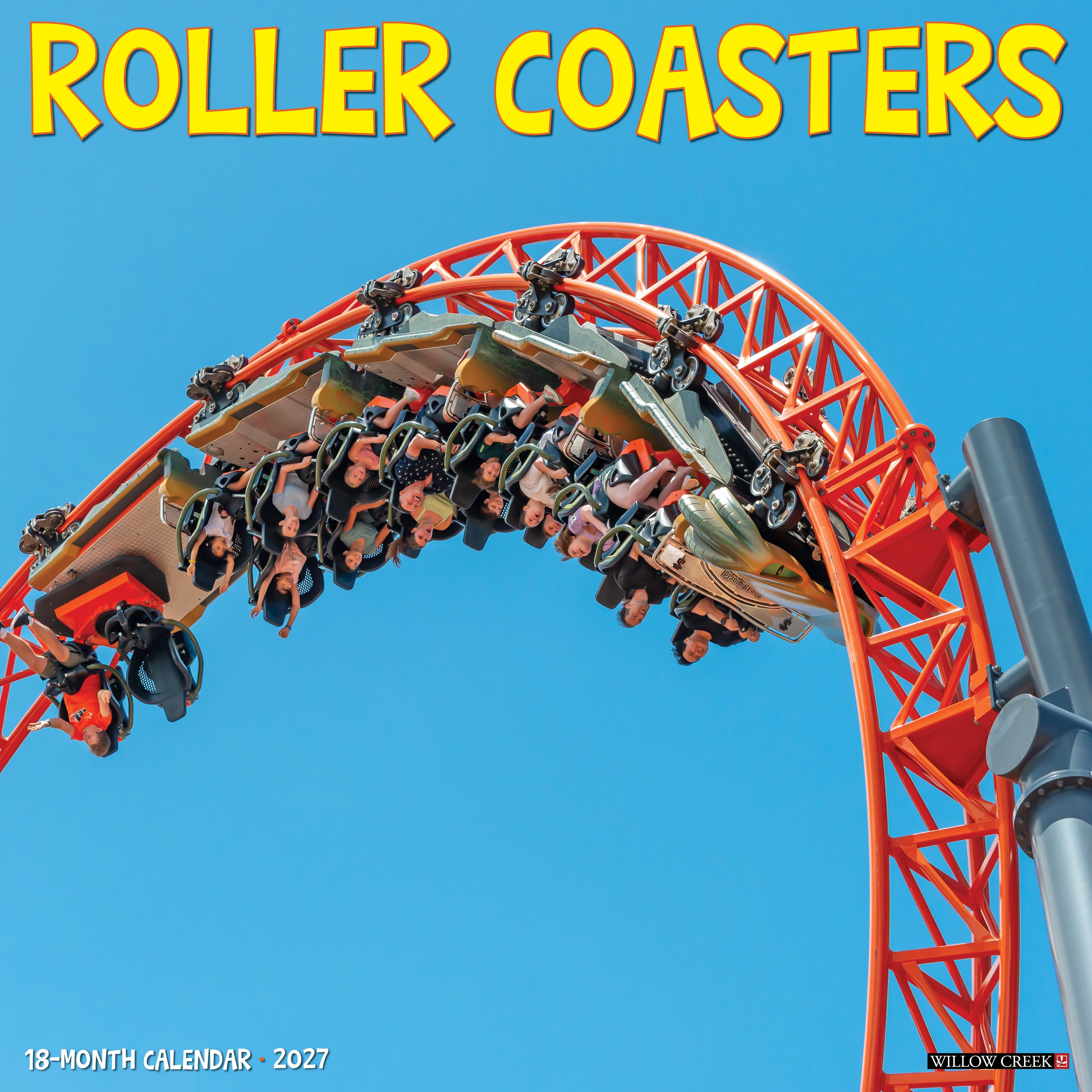 Willow Creek Press, Roller Coasters 2027 Wall Calendar