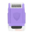 thumbnail image 1 of Roller Confidentiality Seal Roller Type Smear Garbled Code Confidentiality Privacy Anti-Leakage Seal Purple, Privacy Id Confidential Guard Data Preservation Roller Confidentiality Seal 3Ml, 1 of 3