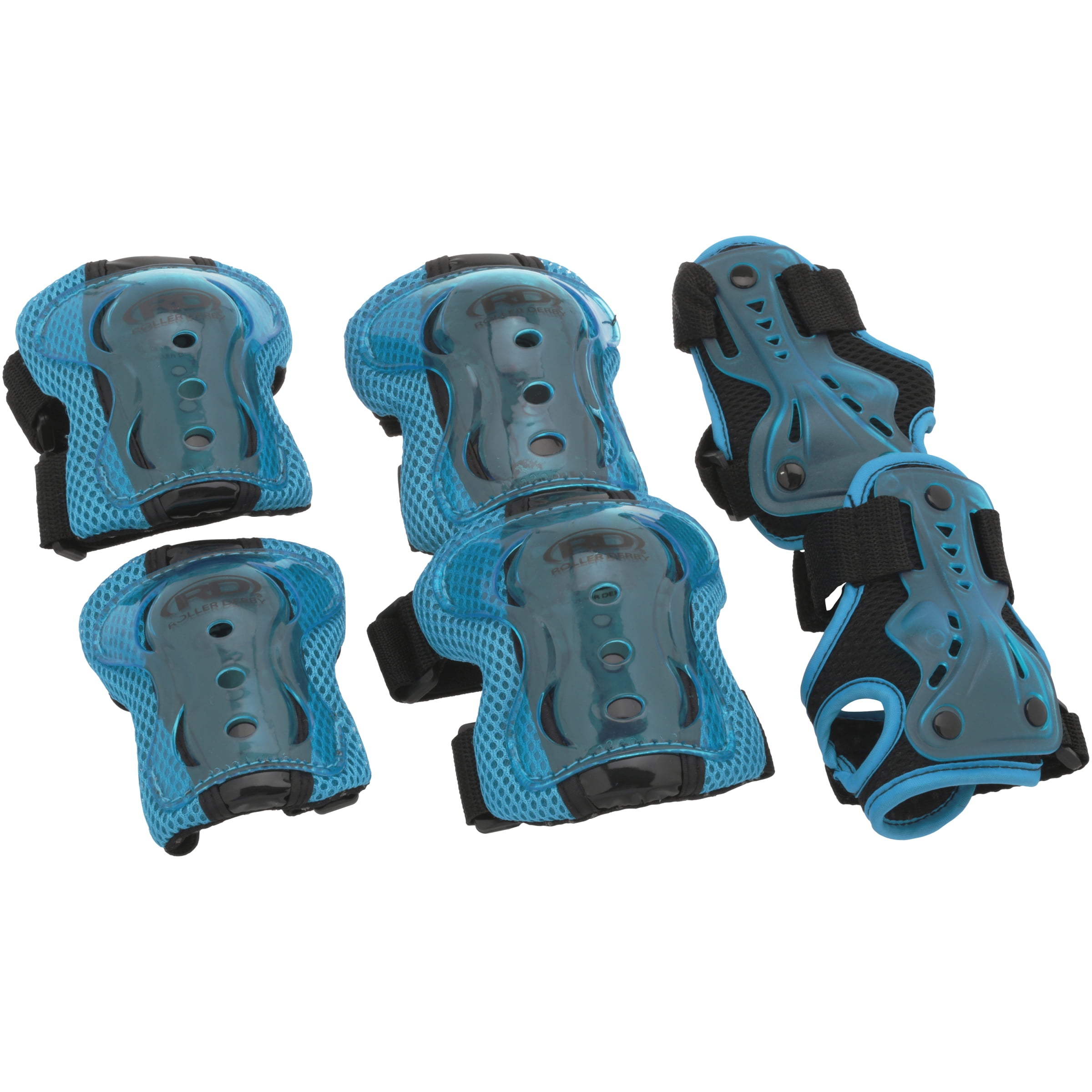 Roller Derby® Boys Youth Protective Wrist, Elbow & Knee Guards 6 pc