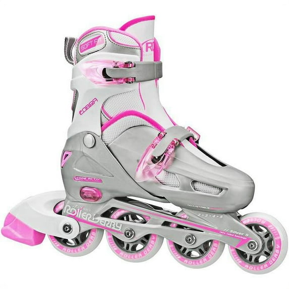 Roller Derby Cobra Girl's Adjustable Inline Skates