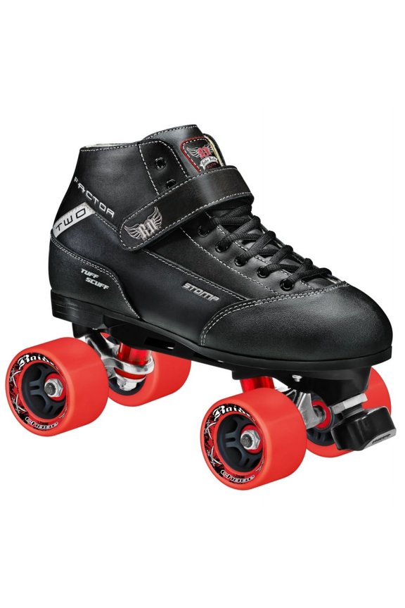 Elite Quad Roller Skates - Stomp Factor 2 with RTX Chassis