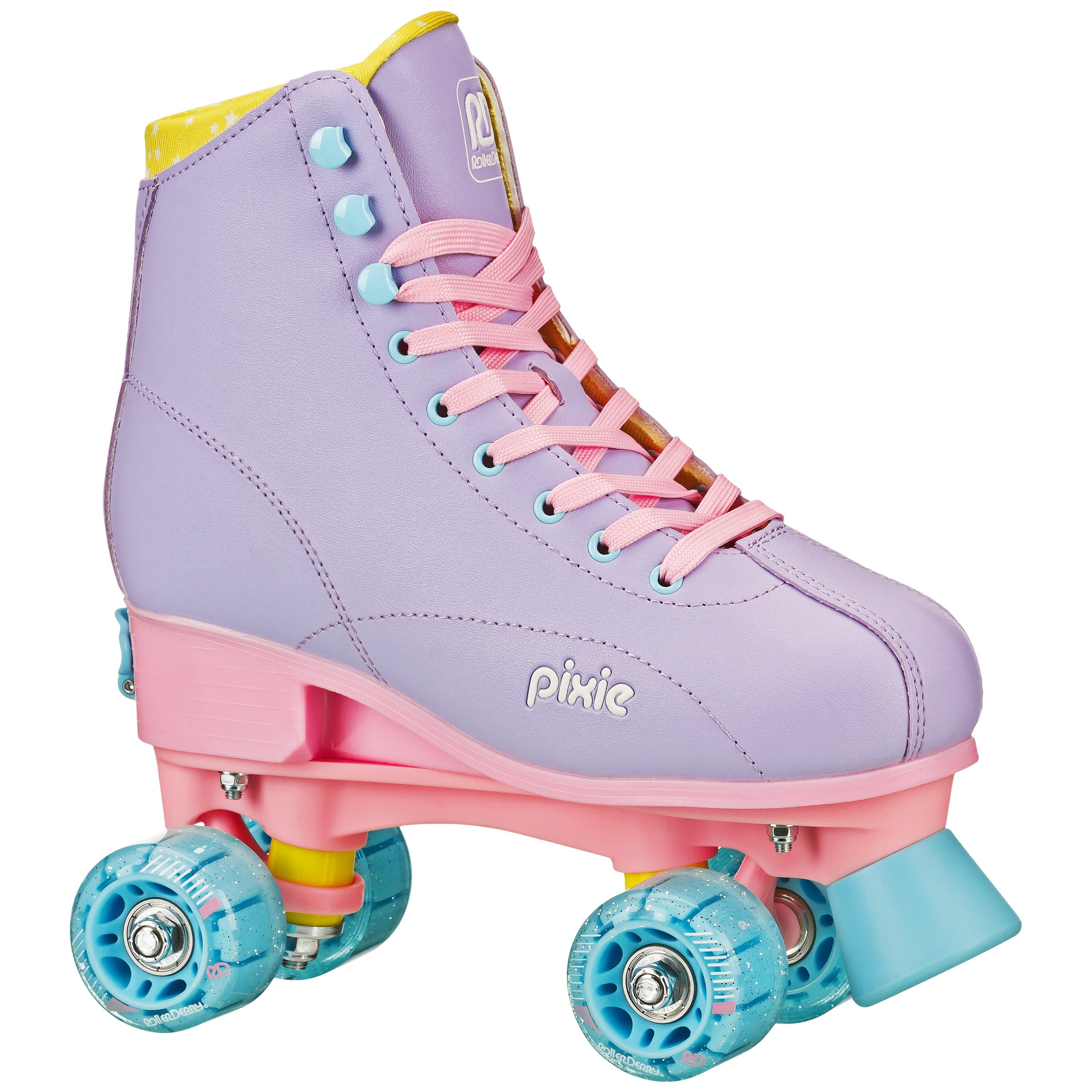 送料無料 百貨店 Girl's Derby Roller Pixie 3-6 Size Skates Adjustable ギター