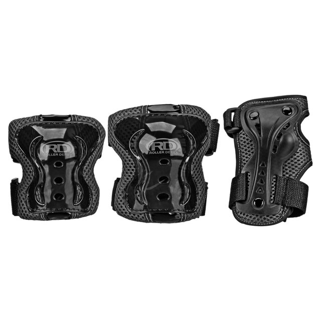 Roller Derby Protective Pack, Knee Pads, Wrist Guards, Elbow Pads