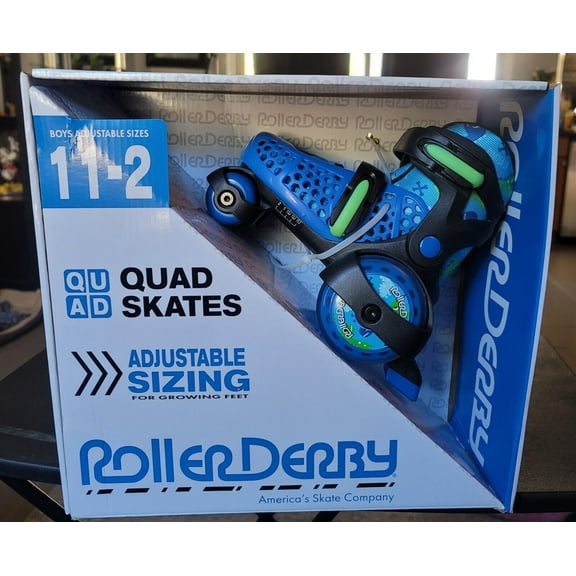 Roller Derby Sport Kids' Roller Skate - Dinosaur Blue/Black M
