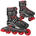 thumbnail image 1 of Roller Derby Sprinter Boy's 2n1 Adjustable Quad and Inline Skate Combo Gamer, Size 12-2, 1 of 3