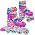 thumbnail image 1 of Roller Derby Sprinter Girl's 2-in-1 Quad Roller and Inline Skates Combo, Jojo, 1 of 17