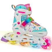 Roller Derby Stryde Girl's Adjustable Lighted Wheel Inline Skates