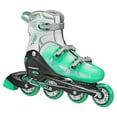 thumbnail interactive-video image 1 of Roller Derby V-Tech 500 Women's Inline Skate with Adjustable Sizing, Mint, 1 of 7
