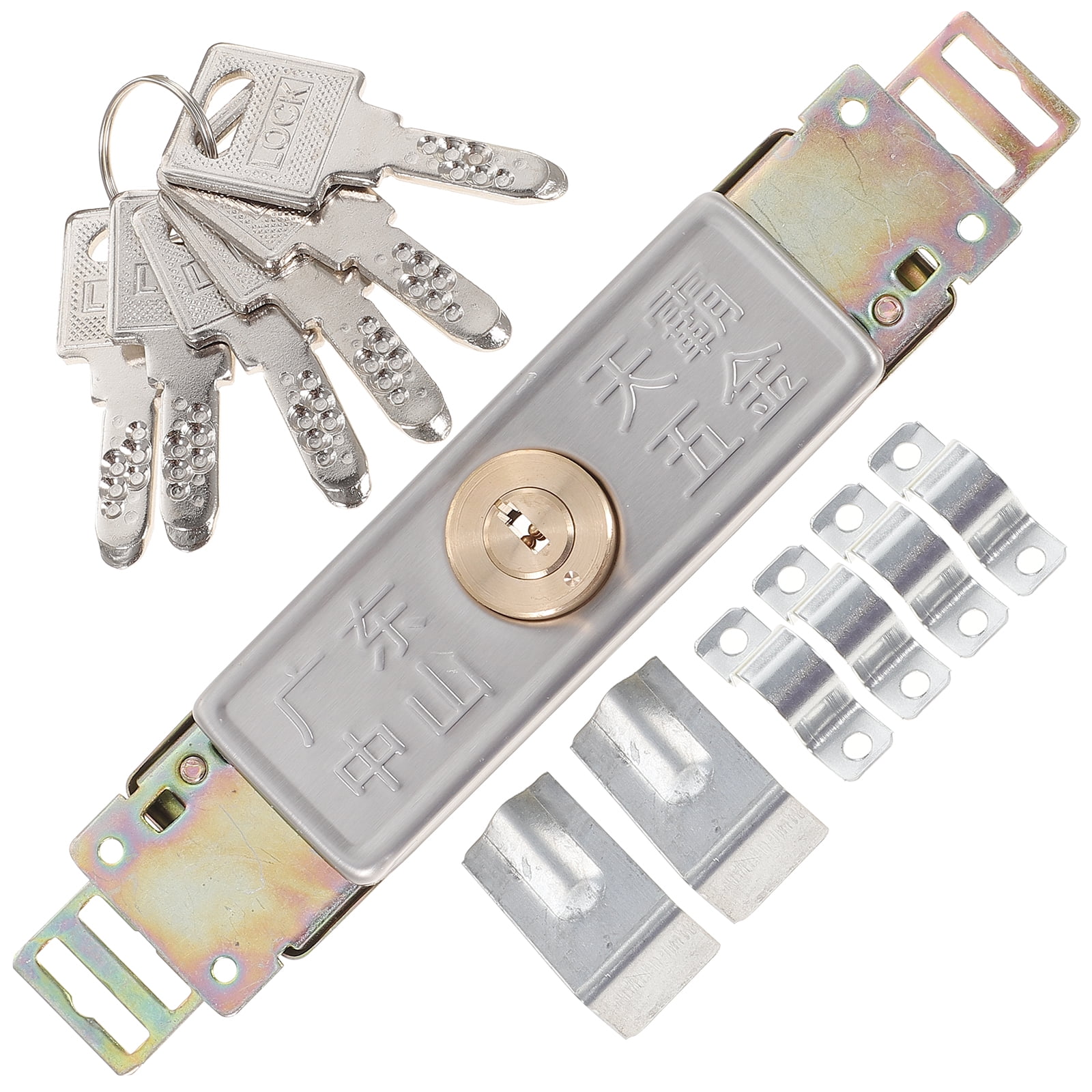 Roller Door Lock Rolling Shutter Keyway Vertical Locks Garage Replacement Latch Gate Metal