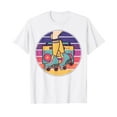 thumbnail image 1 of Roller Girl Skate Radio Skater Skating Disco Retro 70s 80s T-Shirt, 1 of 5