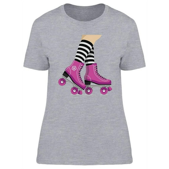Roller Girl T-Shirt Women -Image by Shutterstock, Female Medium