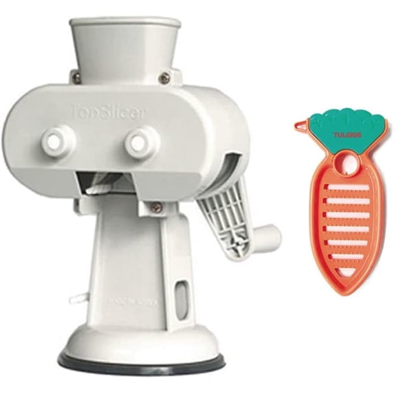 Roller Green Spring Onion Slicer Shredder + TULGIGS Vegetable Peeler